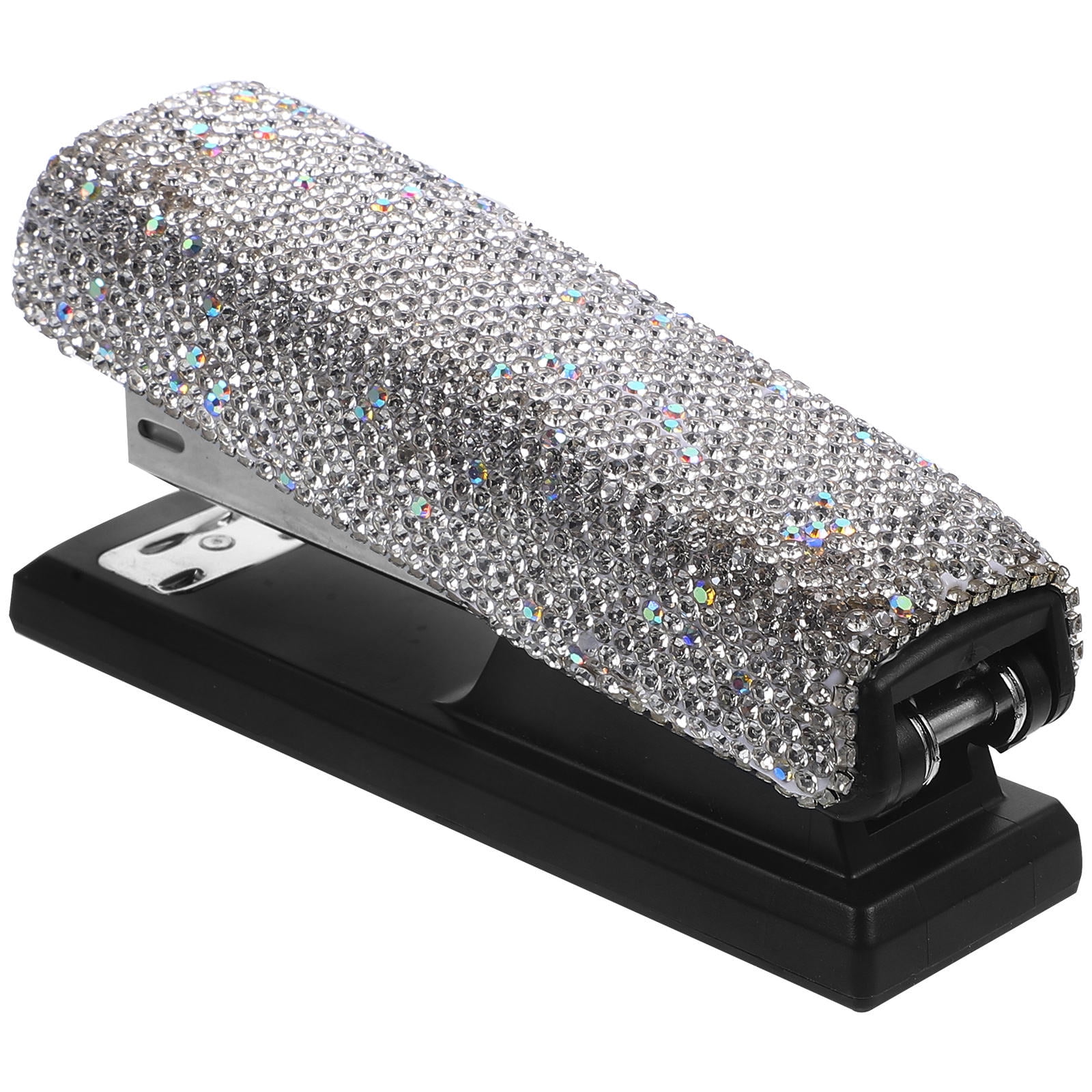 Red Rhinestone Stapler BESTYASH Stylish Rhinestone Stapler for Paper Binding Iron Material ...