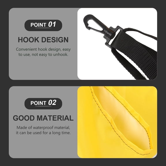 BESTYASH Swimming Resistance Parachute Yellow for Swim Training and Freestyle Kick Exercise