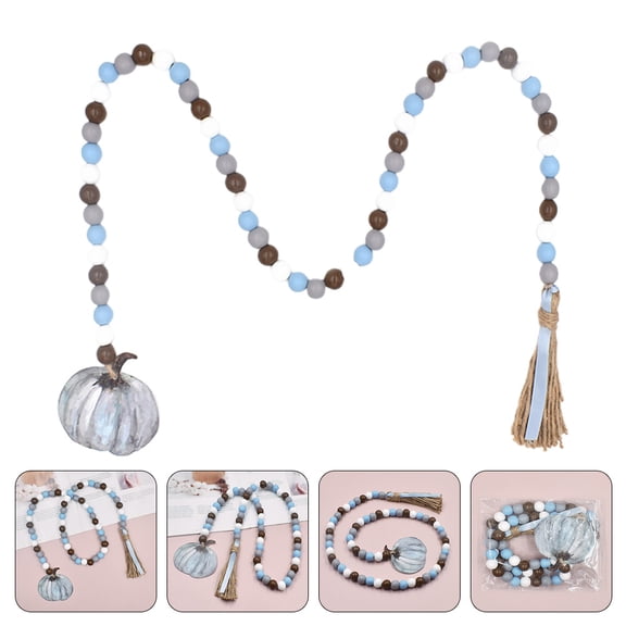 BESTYASH Tassel Beaded Ornament Garlands for Rustic Home Wall Decor Thanksgiving 1Pcs