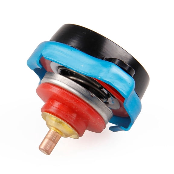 BESTYASH Car Water Tank Radiator Cover with Built-in Dial Temperature Gauge for Easy Coolant Monitoring