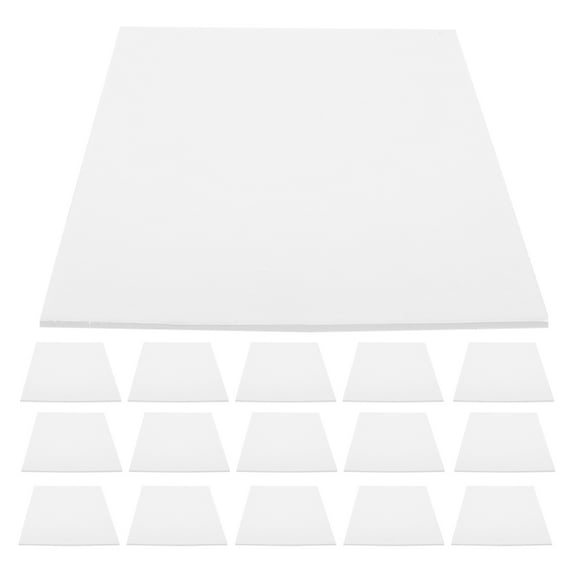 BESTYASH Thick White Foam Board for Craft Projects No Adhesive Backing Suitable for Hand Carving