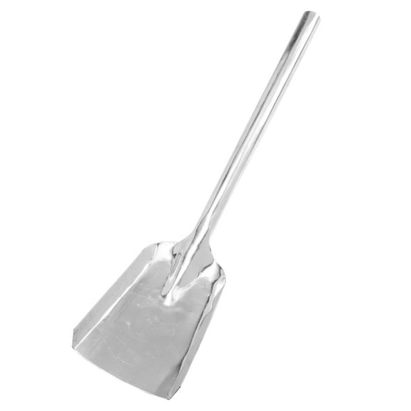 BESTYASH Thicken Long Handle Ash Shovel Iron Tool for Cooking and BBQ 1Set