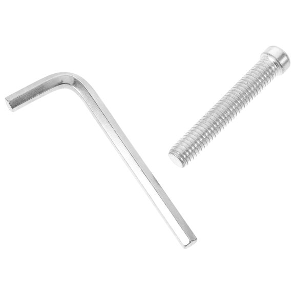 BESTYASH Threaded Cue Weight Bolt for Pool Stick Plated Silver Alloy Durable Replacement for Cue Balance