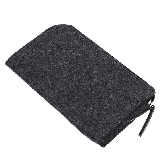 BESTYASH Tool Storage Pouch Felt Black Durable Clay Sculpture Organizer with Strong Stitching