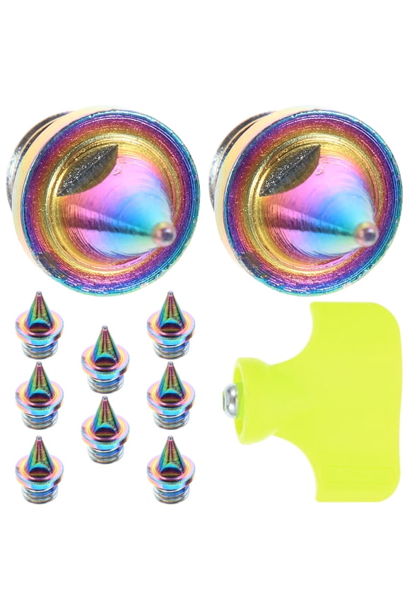 Track Spikes for Men's Assorted Color Carbon Steel Running Shoe Nonslip Spikes Perfect for Outdoor Sports Activities