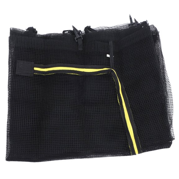 BESTYASH Trampoline Net Cover Trampoline Safety Net Black PP for Outdoor Use 1Set