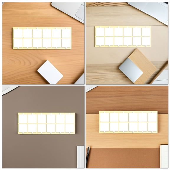 BESTYASH Transparent Acrylic Foam Panel Adhesive Tape, 12 Pieces Sheets for Strong Bonding and Easy Application