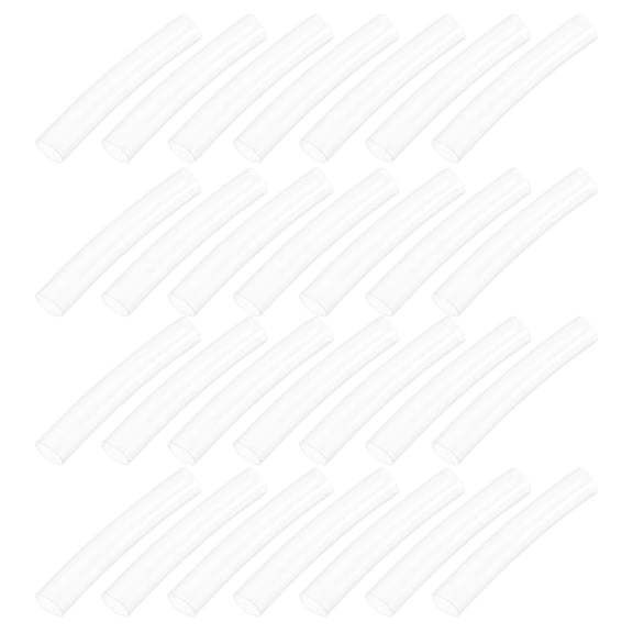 BESTYASH Clear Plastic Heat Shrink Aglets Tips for Shoe Laces and Hoodie Drawstring Repair