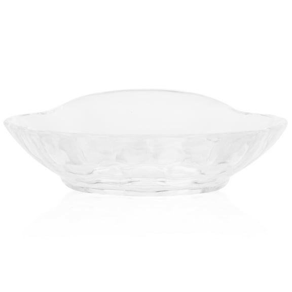 BESTYASH Transparent Sea Shell Soap Holder Plastic Soap Dish for Bathroom Shower Sink Storage