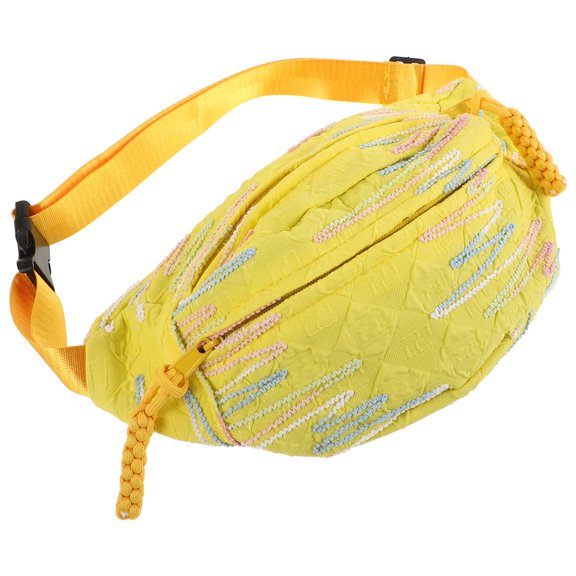 BESTYASH Yellow Crossbody Bag with Large Capacity and Adjustable Strap for Travel and Everyday Use