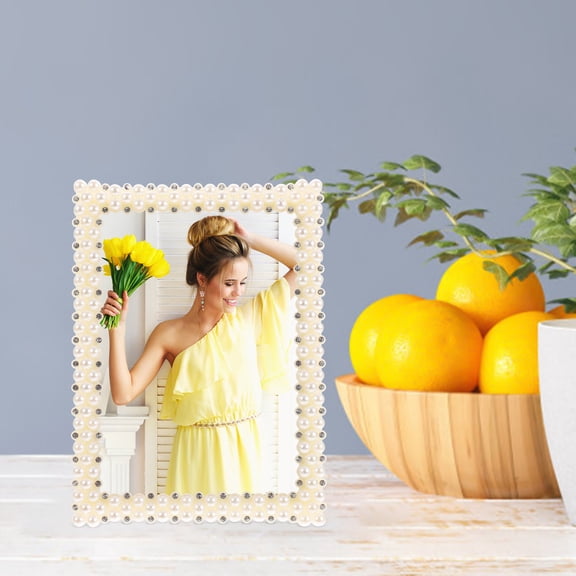 BESTYASH Traveling Picture Frame with Flocking Back Panel 1 PCS