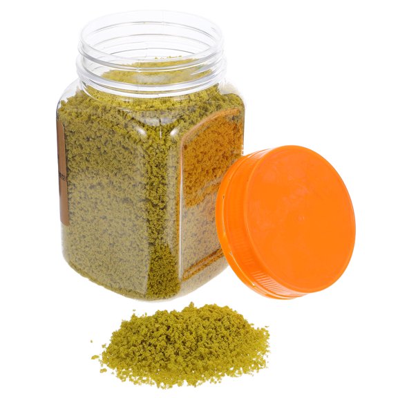 BESTYASH Tree Powder for Crafts Durable Yellow Sponge Terrain Powder for Architecture Models and Fairy Garden Scenery