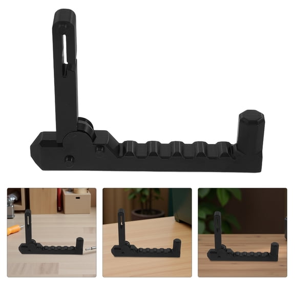 BESTYASH Tree Stand Gear Hanger with Foldable Design Black Bow Holder Strap for Hunting