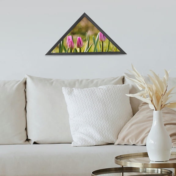 BESTYASH Flag Display Case Wood Assorted Color 1 Piece