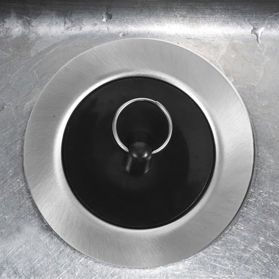 BESTYASH Laundry Tub Strainer and Kitchen Sink Drain Plug White with Quick Drainage Technology