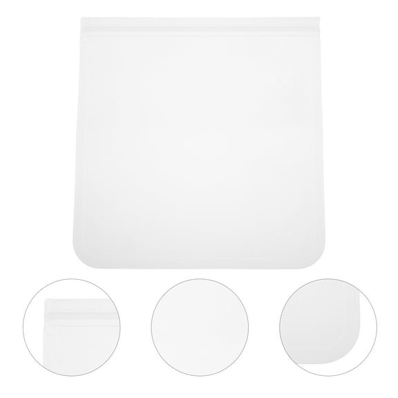 BESTYASH Turkey Brining Bag with Double Zipper Seal for Kitchen Use Thick EVA Material Transparent 10 Inch x 12 Inch