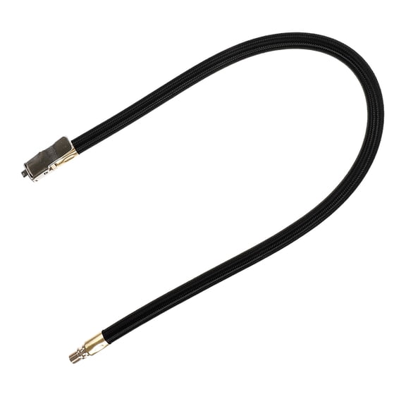 BESTYASH Universal Air Hose Extension for Car Tire Pumps with Deflation Function and Copper Construction