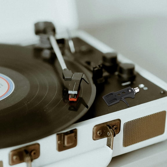 BESTYASH Universal Black Turntable Headshell for Phono Cartridge Replacement with Easy Installation and Design