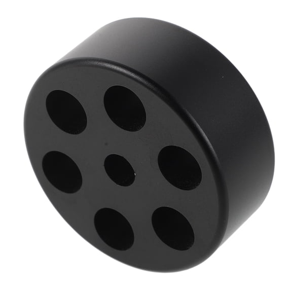 BESTYASH Home Vinyl Record Weight Stabilizer Black Aluminum Alloy Clamp for Reduced Needle Skipping