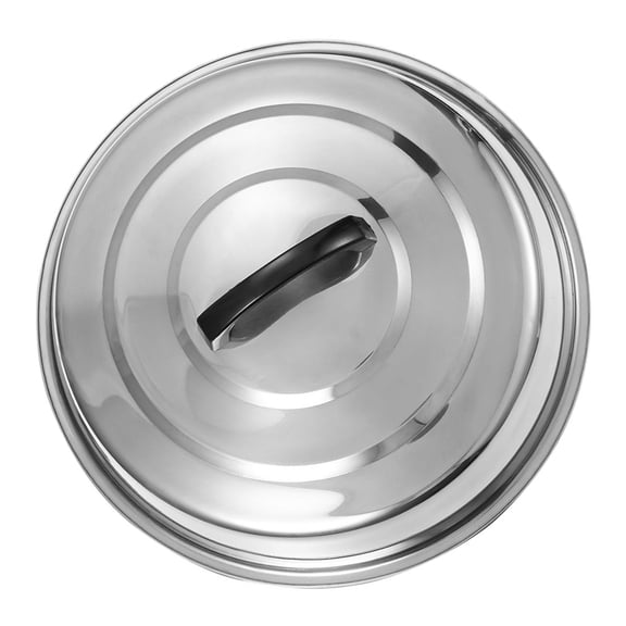 BESTYASH Stainless Steel Pan Lid Universal Dome Cover for Cooking Pots and Pans Heat Resistant Silver