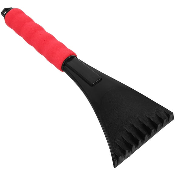 BESTYASH Universal Ice Scratchers Ice Shovel Red ABS 1Set Practical Design