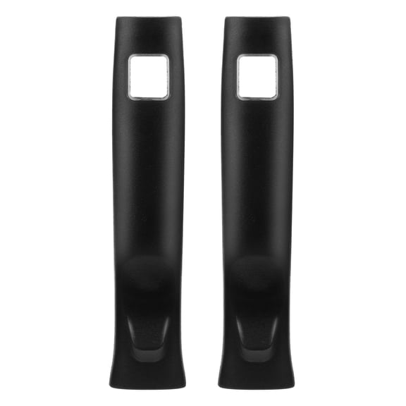 BESTYASH Universal Replacement Kitchen Cookware Handles, Black Bakelite, , Ergonomic Design, 2 Pieces Set