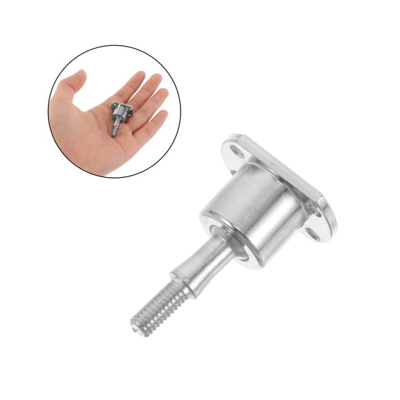 BESTYASH Plated Silver Ball Joint Torque Hinge with 360 Degree Rotation for Trailer Monitor Arms and Toolbox Use