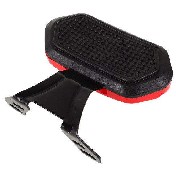 BESTYASH Universal Red Back Cushion for Motorcycle Rear Rest Comfortable and Stable