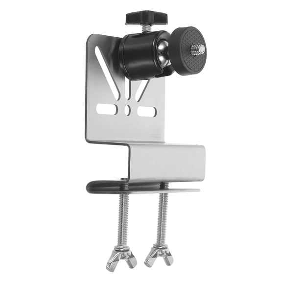 BESTYASH Adjustable Gutter Mount for Security Cameras, Stainless Steel, Weather-Resistant, Home Use