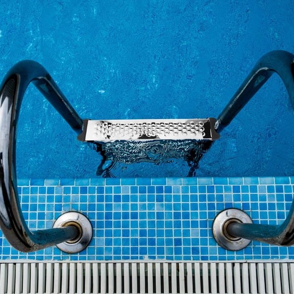 BESTYASH Universal Stainless Steel Swimming Pool Step Replacement with Anti-Skid for Easy and Safe Pool Access