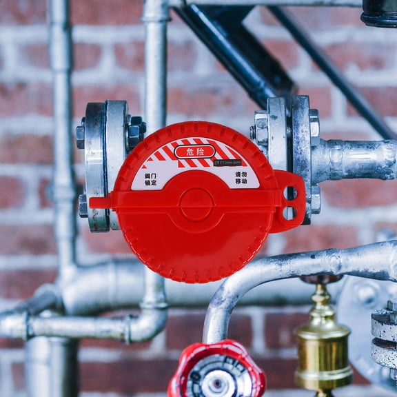 BESTYASH Lockout Device for Gas and Water Valve Safety, Outdoor Security Tool