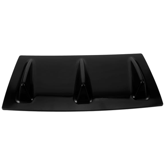 BESTYASH Vehicle Rear Spoiler Black Plastic with Shark Fin Design for Car Exterior