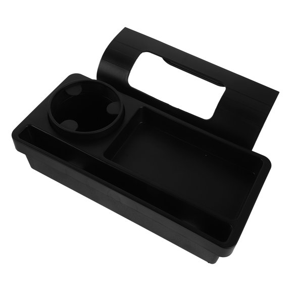 BESTYASH Vehicle Side Storage Pouch Black Car Door Cup Holder Organizer for Drinks and Gadgets