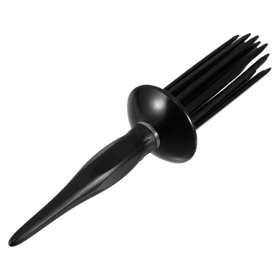 BESTYASH Versatile Black Hair Curling Comb for Home Use with Anti Frizz Feature