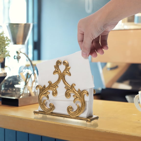 BESTYASH Vertical Napkin Holder Napkin Holder Iron Easy Access for Commercial Users 1Pcs