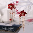 BESTYASH Vintage Bobby Pins with Retro Tassel and Pomegranate Flower ...