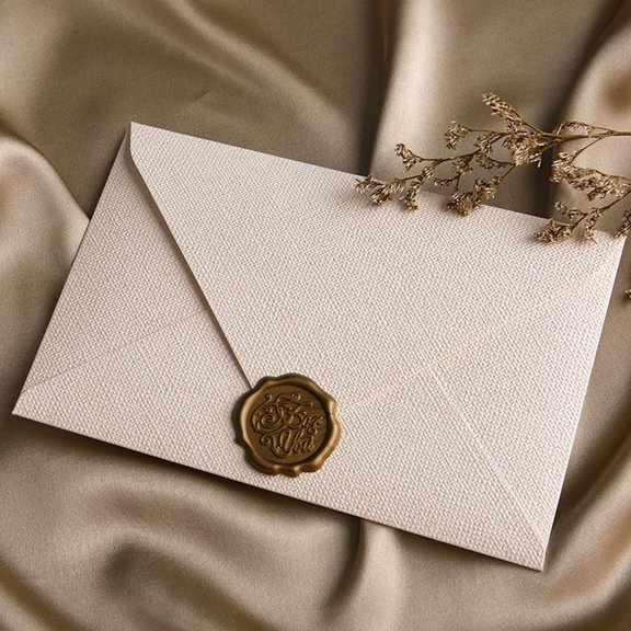 BESTYASH Vintage Letter Envelope Set Retro Style Paper Assorted Color 3 Wax Seals