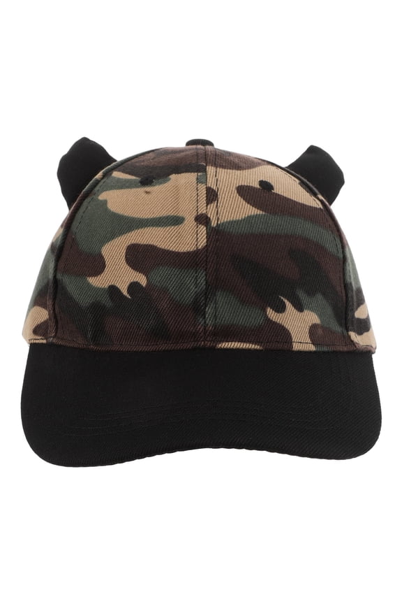 Vintage Safety Cap Unisex Style Camouflage Cotton 1Pack Featuring Adjustable Strap for Outdoor Activities