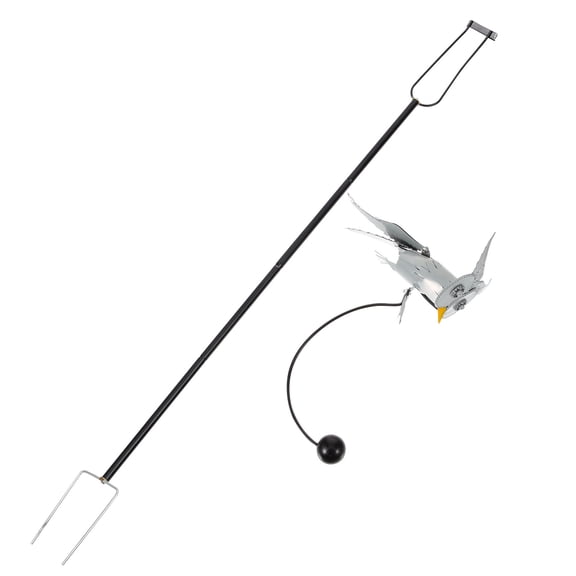 BESTYASH Vintage Style Metal Eagle Statue with Realistic Texture Stable Garden and Yard Wind Decor