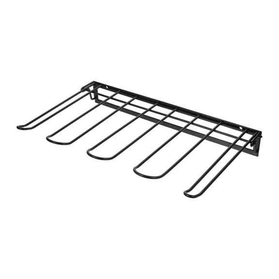 BESTYASH Wall Mounted Boot Holder Foldable Shoe Rack Metal Construction for Tall Boot Storage and Drying