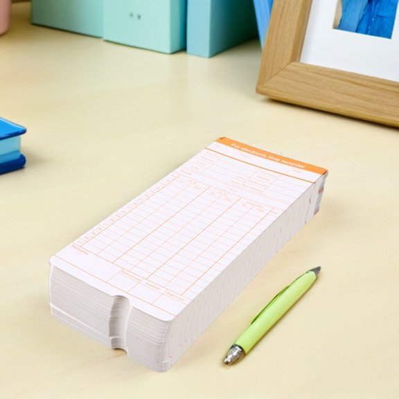 BESTYASH Warehouse Attendance Cards for Office Time Recording with Assorted Color and Easy Handling