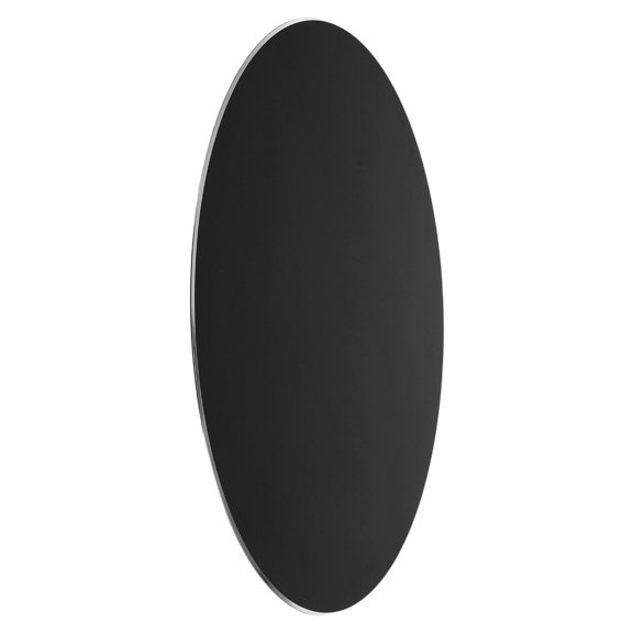 BESTYASH Double Sided Black Aluminum Alloy Mouse Pad for Accurate Tracking