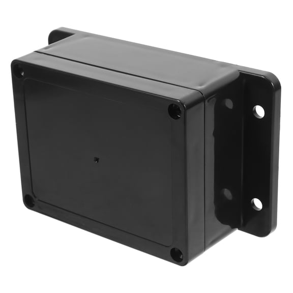 BESTYASH Waterproof Electrical Junction Box Plastic Black 1Pack for Electronics