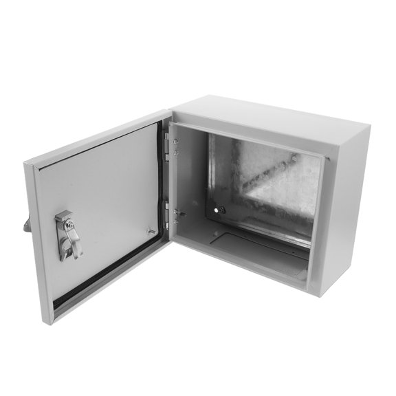 BESTYASH Waterproof White Outdoor Electrical Power Distribution Box with Weather Resistant Wall Mount