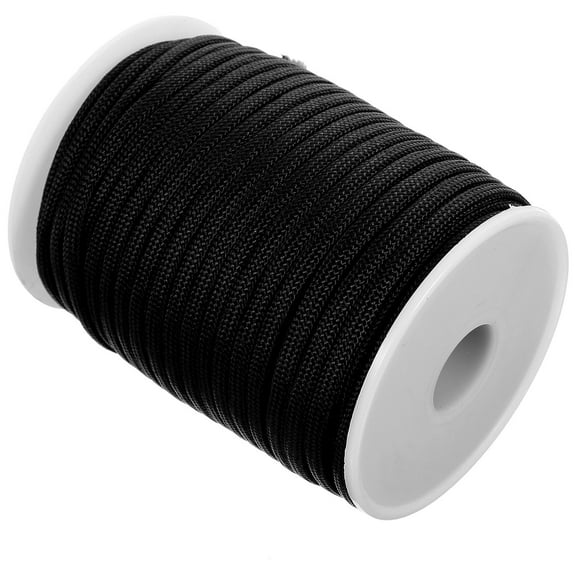 BESTYASH Wear Resistant Black Ladder Rope Roll Replacement for Extension Ladder Accessories