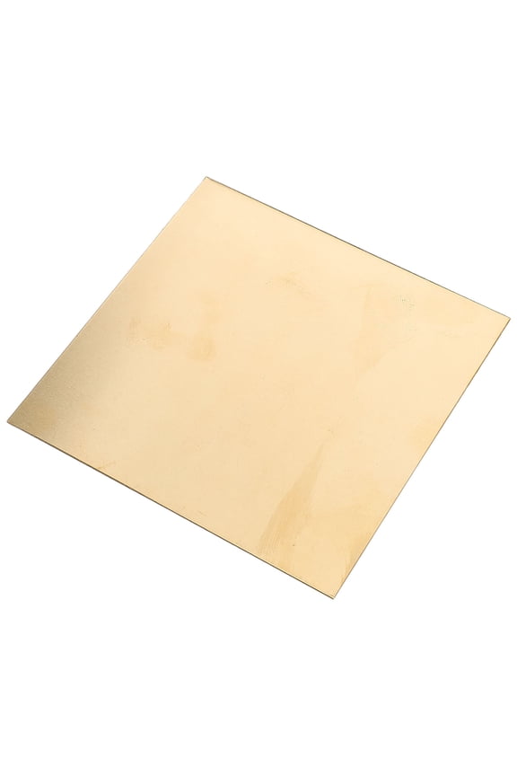 Wear Resistant Brass Sheet Plate for Crafts and DIY Projects in Golden Color