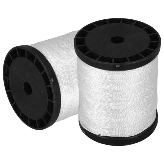BESTYASH White Nylon Twine for Construction Hanging Decorating and Gardening Projects