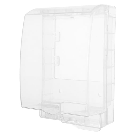 BESTYASH Weather Proof Outlet Box Transparent ABS Plug Cover for Parents with Children 1Set