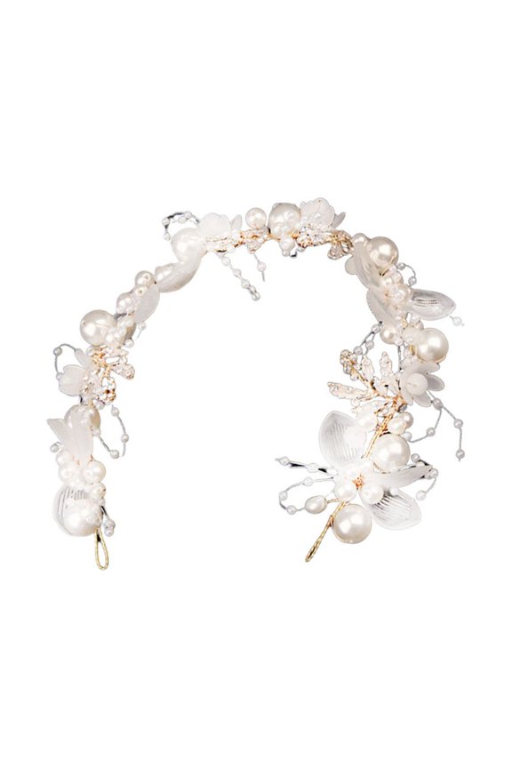 Wedding Crown For Bride Elegant Headband Wedding Accessory 1Pack