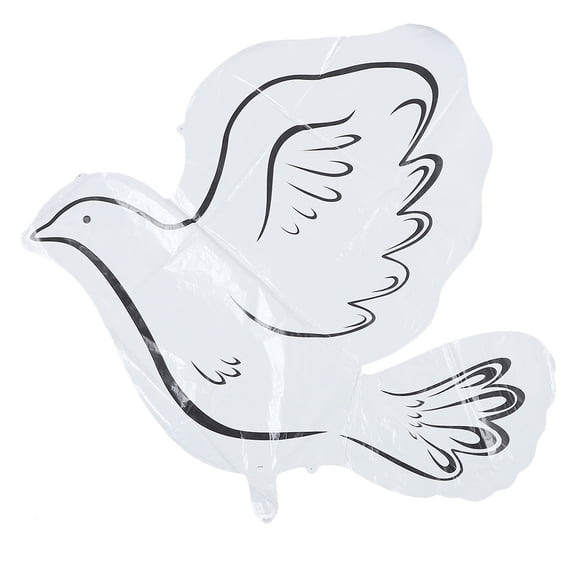 BESTYASH White Balloon Pigeon Shape Party Supply Balloon for Wedding and Birthday Decorations